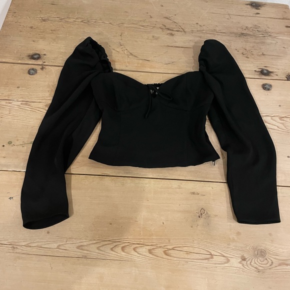 Wilfred Tops - Wilfred Black Off-Shoulder Blouse size 4